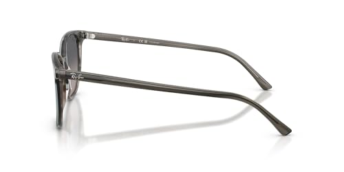 Image of Ray Ban Sunglasses for Women and Men - Elliott 0RB2197 - Designer Sunglasses with High-Bridge Fit and Crystal Lenses, Size 52