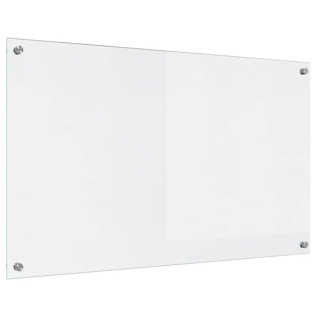 Solivagant Küchenrückwand Transparent 100 x 60 cm Gehärtetes Glas, Küche Esszimmer,Küchenhelfer -utensilien, 13.15 kg-42018031