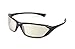 Gateway Safety 23GB0M Metro Ultra-Stylish Eye Safety Glasses, Clear In/Out Mirror Lens, Glossy Black Frame