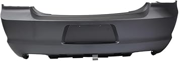 For 2011 2012 2013 2014 Dodge Charger Rear Bumper Cover Without Park Sensor | Primed