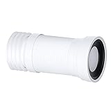 wc rohr verkalkt Größe: 300 - 700 mm. Viva Long Slink-Fit Flexibler WC-Anschluss, 300 mm - 700 mm