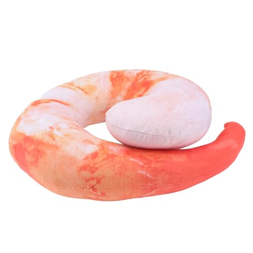 VICASKY Simulation Garnelen Kissen 40cm Weiches üsch Realistisches Garnelen Stofftier Kuschelkissen Für Und Ideal Als Dekokissen Oder