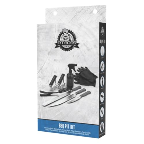 Kit complet accessoires pour pit master Pit Boss avec ustensiles inox - 3