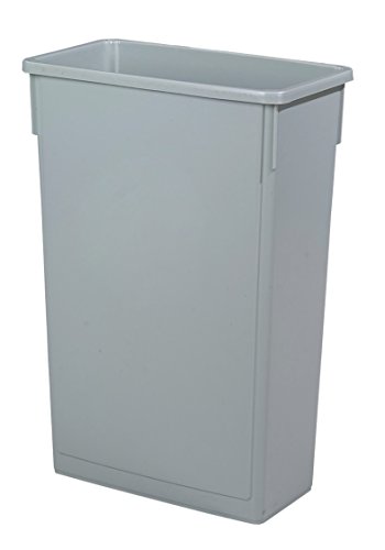 Beaumont Grey Slim Recycling Bin - 87 Litre