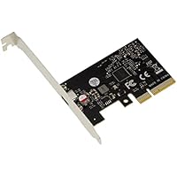 KALEA-INFORMATIQUE Tarjeta controladora PCIe x4 de 1 Puerto USB