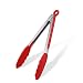CFmoshu Pinzas De Barbacoa Acero Inoxidable Juego De Pinzas para Barbacoas De Cocina De Acero Inoxidable Mango Antideslizante Agarre Fácil De Acero Inoxidable