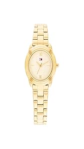 Tommy Hilfiger 27MM Textured Oval Dial Chain Watch 1782875