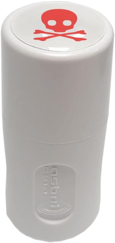 review Golf Ball Stamper / Marker. Skull & Crossbones