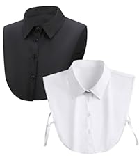 Regular Collar White/Black