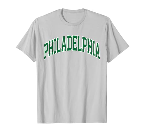 Camiseta clásica de Philadelphia Green Souvenir Classic Philadelphia Camiseta
