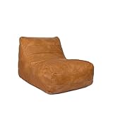 Big Joe Modora Bean Bag Chair Lounger, Copper Harbor Vegan Leather