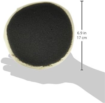 Vermont American 16917 6-Inch Terry Cloth Foam Reversible Applicator Bonnet