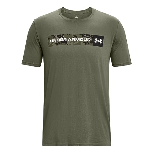 Image of Under Armour Unisex-Adult Men's Ua Camo Chest Stripe Short Sleeve