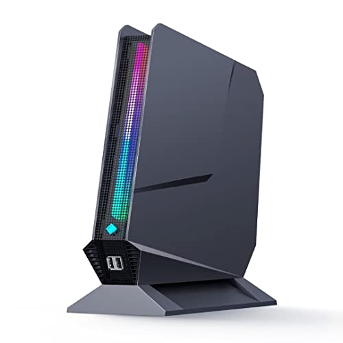 Mini Gaming Pc, Intel I9-12900H(Up To 5Ghz) 14C/20T Rtx3050Ti Nvidia Mini Pc 32Gb Ddr4 1Tb Nvme Ssd Mini Gaming Desktop Computer, Rgb Light/Wifi/Hdmi/Type-C/6X Usb/Bt5.3,Windows 11 Pro #TOP20