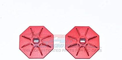 Element Enduro Sendero Trail Truck Upgrade Parts Aluminium Spur Gear Adapter - 2Pc Set Red