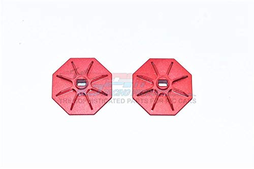 Element Enduro Sendero Trail Truck Upgrade Parts Aluminium Spur Gear Adapter - 2Pc Set Red