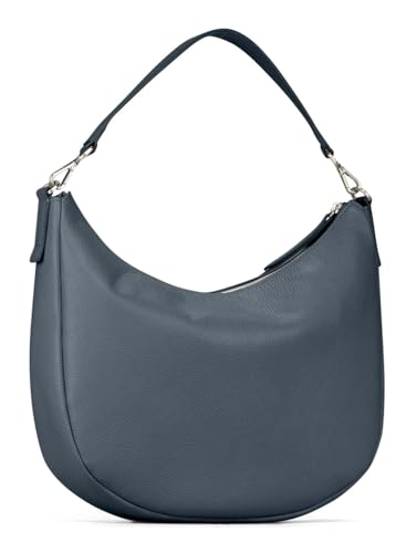 Bolso hobo y bandolera JOST Vika Hobo Bag color Petrol de diseño curvo 2