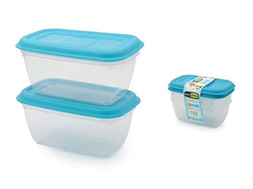 Contenitori Ermetici GIO'STYLE 0,5L - Set Di 2, Made In Italy | Per Frigo, Freezer E Microonde - Foto 2