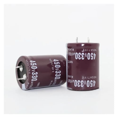 Condensateur électrolytique 330UF 450V 450V330UF filtrage alimentation 30x40mm