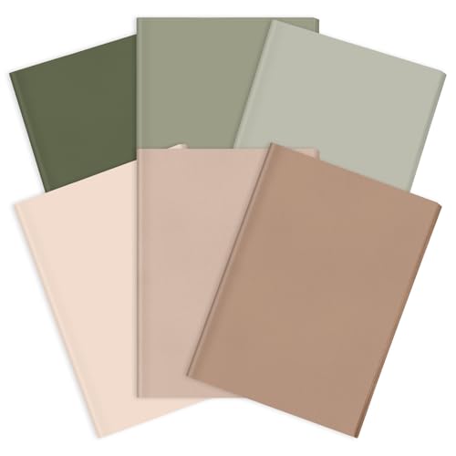 Whaline 90 Sheets Sage Green Tissue Paper 6 Colors Gradient Terracotta Green Gift Wrapping Paper for DIY Art Crafts Wedding Birthday Baby Shower, 13.8 x 19.7 Inch