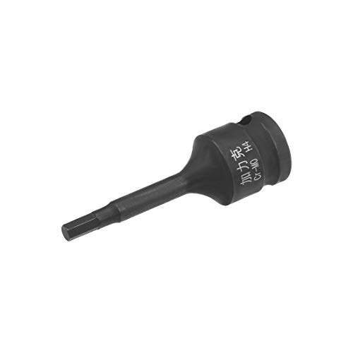 Douille à choc H4 uxcell longue de 60 mm pour débloquer les vis difficiles