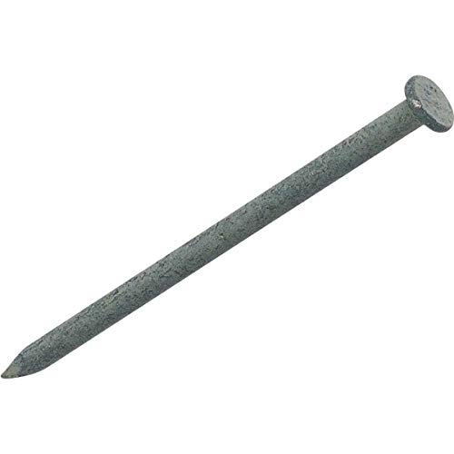 Grip-Rite 60HGC 50 lb Hot Dipped Galvanized Smooth Shank Common Nail, 6", 6 Inch, No Color