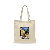 Bolso shopper de tela de algodón 100%