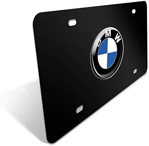 CAR FANS Heavy Duty 3D Stainless Steel License Plate Cover for BMW,All for BMW Models,Personalize Yo - //coolthings.us
