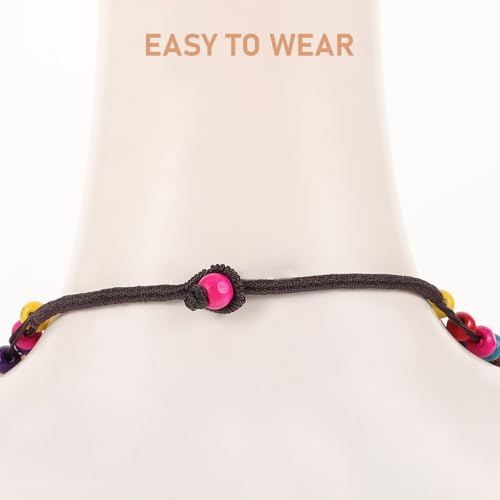 Happyyami Women Bohemian Style Coconut Shell Bead Necklace Hand-Knitted by Happyyami - Used condition - Image 9