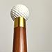 Golf Walking Stick - Unique Wooden Cane with Ball Golf Handle - Stylish & Functional 3-Fold Walking Stick for Men and Women
