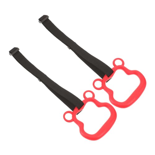 KOMBIUDA 1 Pair Home Gymnastics Rings Heavy Duty Pull up Rings Straps Sports Equipment for Fitness Training