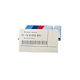 Replacement for BMW M Badge Rear Emblems Trunk Sport Nameplate Decal Logo Sticker for 1 3 5 7 M M3 M5 X1 X3 X5 X6 X7 E30 E34 E36 E39 E46 E60 E90 E92(Rear M Silver)