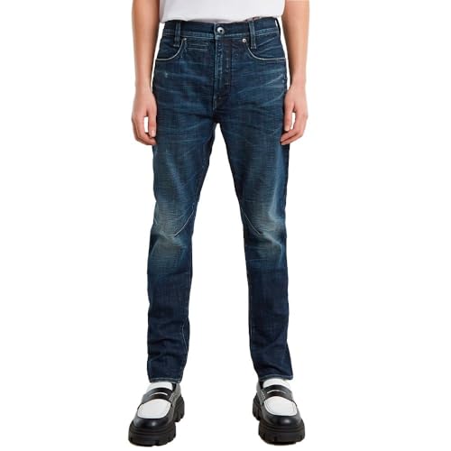 G-Star Raw Men's 3301 Straight Fit Jean In Vant Stretch Denim