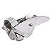 SHENGHUISS 316 Stainless Steel Hinged Self Launching Bow Anchor Roller with pivoting Dual-Roller Anchor Pivoting Head Bow Rollers for Boats B-14LB-33LB