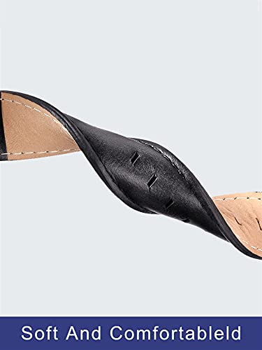 LXFFCOK Qualidade Genuine Leather Watch Band 13mm 14mm 16mm 17mm 18mm 20mm homens Watchbands para DW