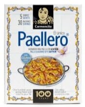 Carmencita Paellero Condimento Speciale per Paella con Zafferano, 5 Bustine da 20g, Confezione da 3