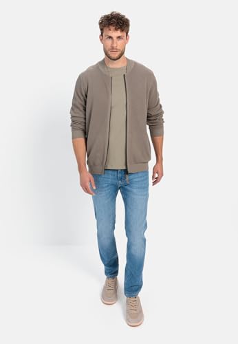 Cardigan Homme camel active de qualité supérieure en maille durable - 4