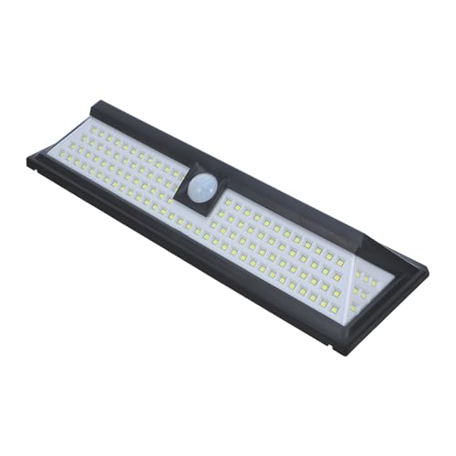 Applique solaire extérieure étanche IP65 projecteur automatique 118 LED blanc froid