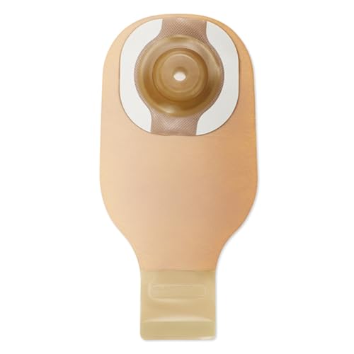 Premier Ostomy Pouch Drainable One-Piece System 12"L 1pc System Beige 8961, 5 Ct