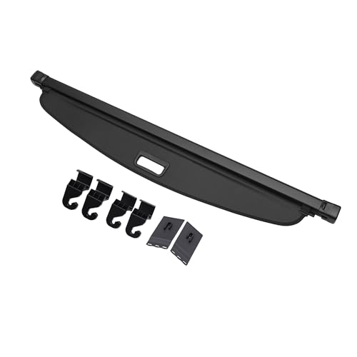 Cobertor de carga retráctil Ford Bronco Sport 2021-2025: estante maletero trasero negro