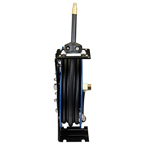 Cyclone Pneumatic Cp3688 Retracable Air Hose Reel, Blue #TOP7
