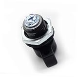 AUTSUPPL Zinklegierung Rundzylinderschloss für Industrietüren Rostbeständig Abnehmbar Starke...