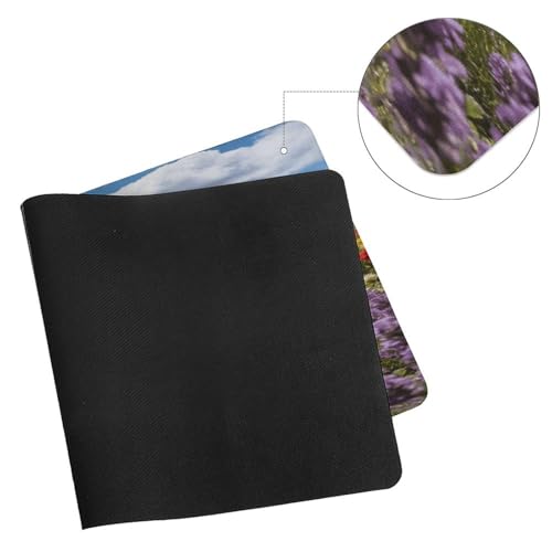 Pad de escritorio grande impermeable Flower Radial Mountain 30x60cm miniatura 7