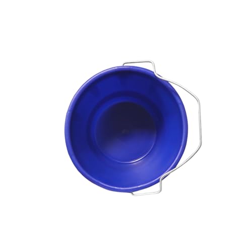 PIKAPPA 625 Sicherheitseimer aus Kunststoff mit geformtem Griff gegen Umkippen, Farbe Blau.