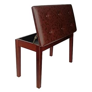 Doubleblack Pianokruk Toetsenbordbank: Dubbele Elektrische Keyboardstandaard Banken Met Opbergruimte Duet Muziekstoel…