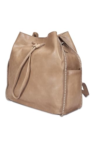 Frye Joy Convertible Backpack, Beige - Thumbnail 4