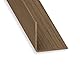Eckwinkel, PVC, transparent, 25 x 25 – 2 m
