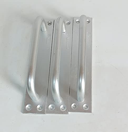 Aluminium Handle On Back Plate Door Grab (D - Shape) 6 inch (2 Pcs) (B0BQ2W1T11) Amazon Price History, Amazon Price Tracker