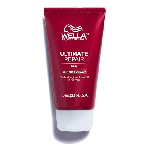 Wella Professionals ULTIMATE REPAIR Mask, Maschera Professionale Ricostruisce il Capello e Dona Morbidezza, Per Tutti i Tipi di Capelli Danneggiati, 75ml