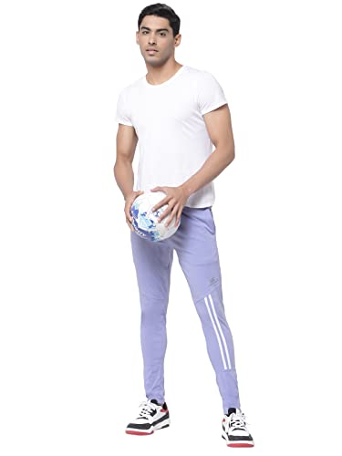 Image of UZARUS Men's Stretchable Joggers Track Pants for Gym, Yoga, Workout and Casual Wear with Towel Holder Loop
